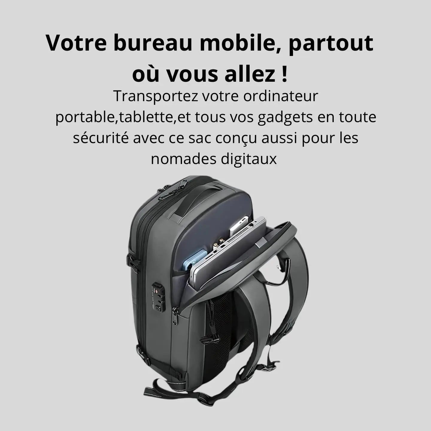 Bagage cabine à compression sous vide Le voyageur pratik