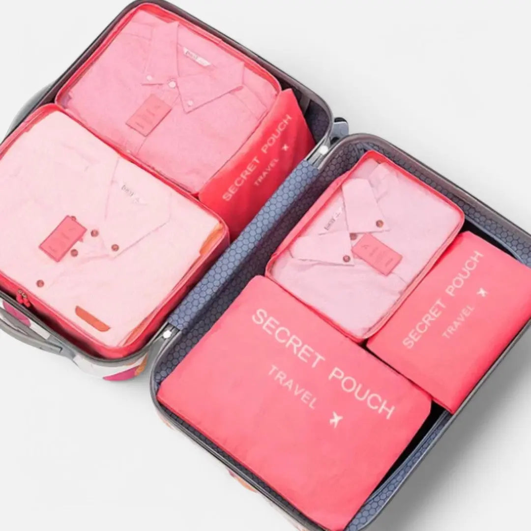 Ensemble 6 pièces organisateur Le voyageur pratik