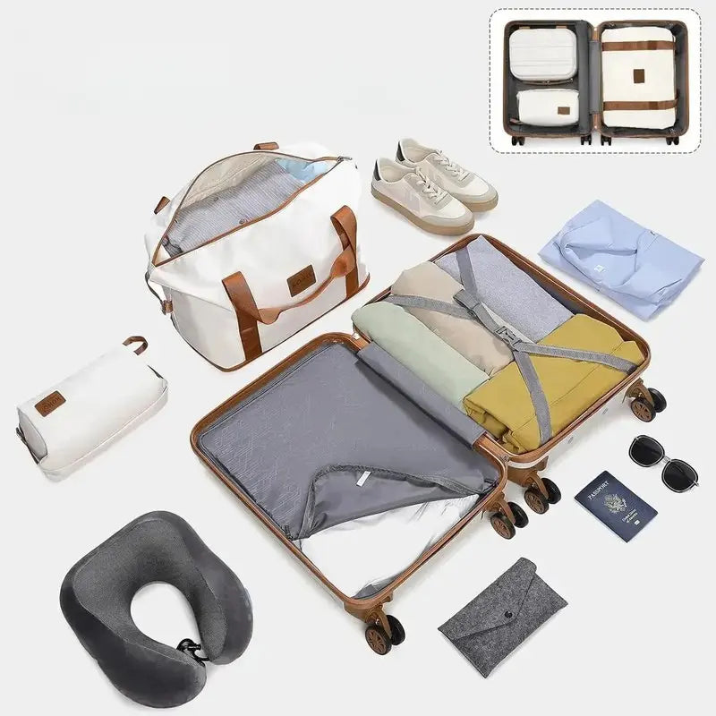 Ensemble de 4 pièces de voyage Le voyageur pratik