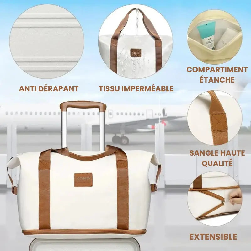 Ensemble de 4 pièces de voyage Le voyageur pratik