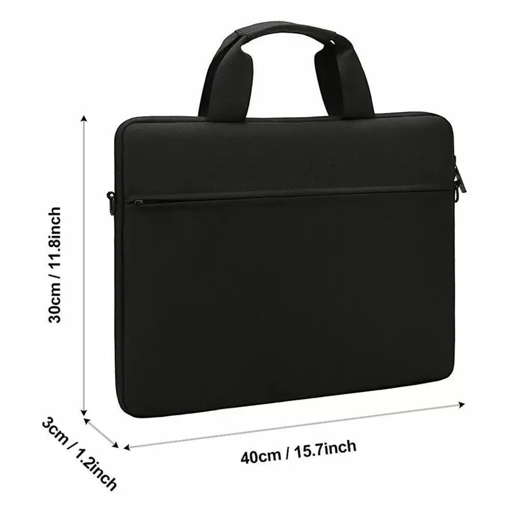 Laptop Bags Carrying Case for 15-16 inch Laptop and Tablet Shoulder Strap Durable Water-Repellent Fabric Business Casual School Le voyageur pratik