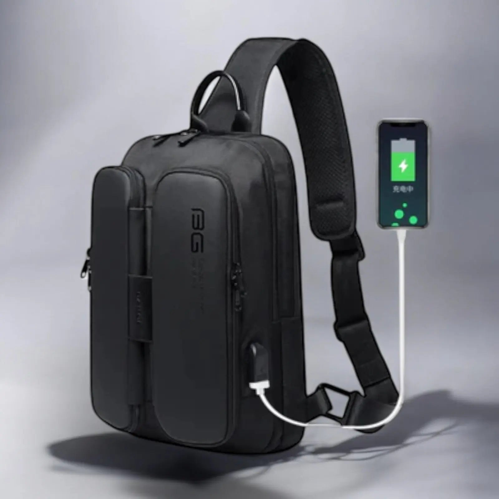 Le sac à bandoulière port USB Le voyageur pratik