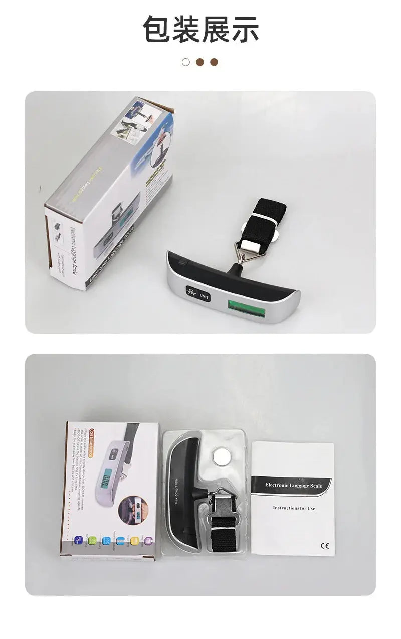 Pèse bagages électronique écran LCD numérique Le voyageur pratik