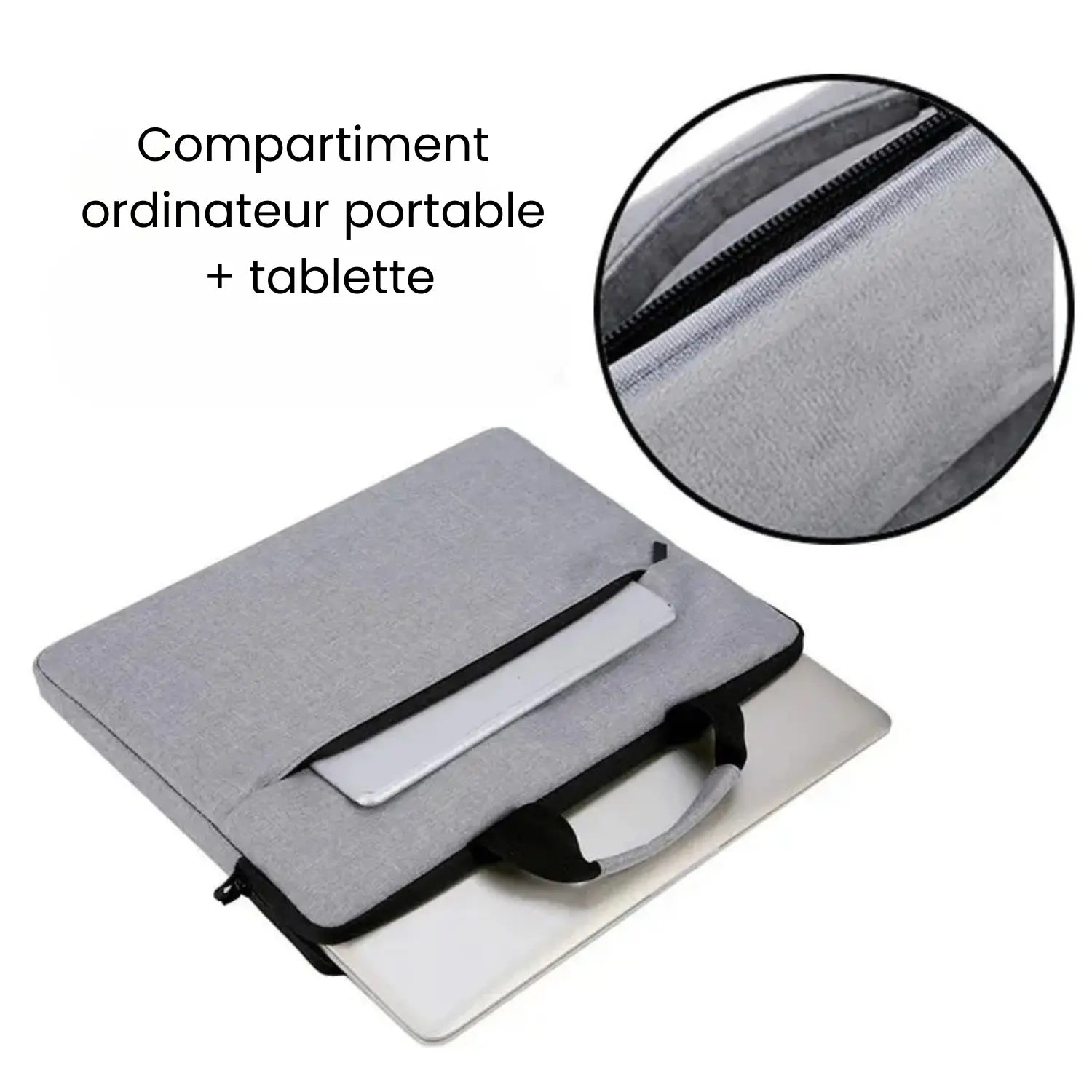 Pochette ordinateur portable Le voyageur pratik