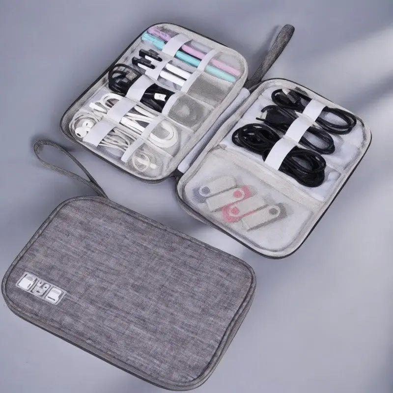 Pochette organiseur câble. Le voyageur pratik