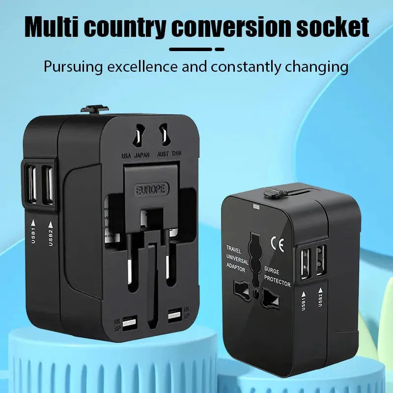 Prise multi plug universelle de voyage Le voyageur pratik