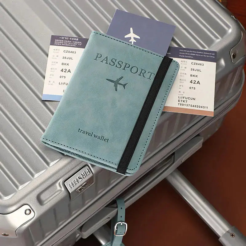 Protège cartes et passeport RFID Le voyageur pratik