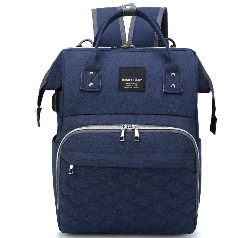 Mommy Diaper Bags Baby Stroller Hanging Bag Mother Large Capacity Nappy Backpacks with Changing Mat Convenient Baby Nursing Bags Le voyageur pratik
