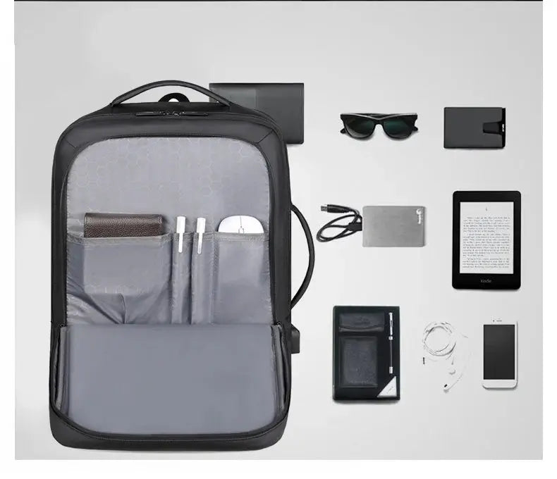 Sac à dos avec charge USB Le voyageur pratik