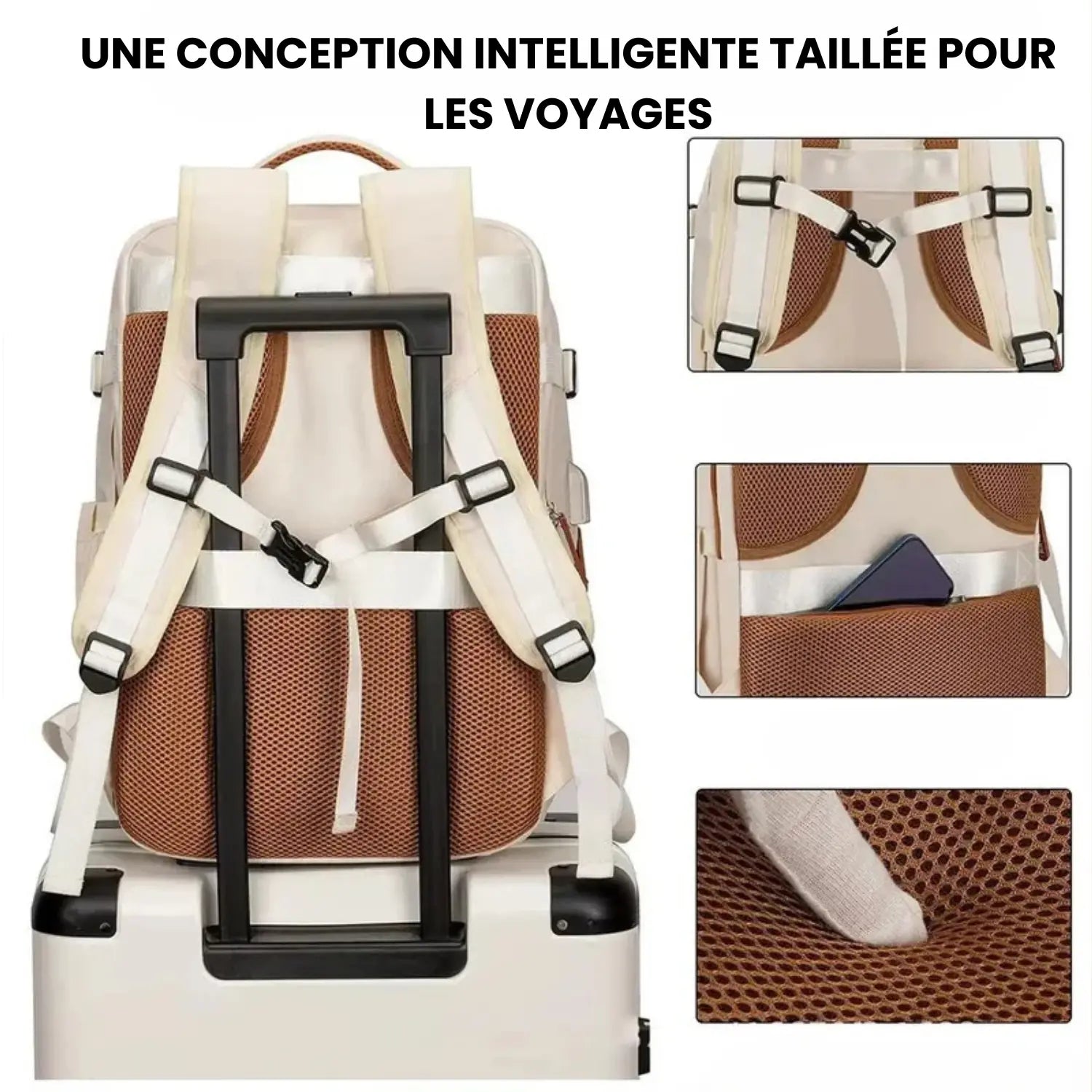 Sac à dos cabine Le voyageur pratik