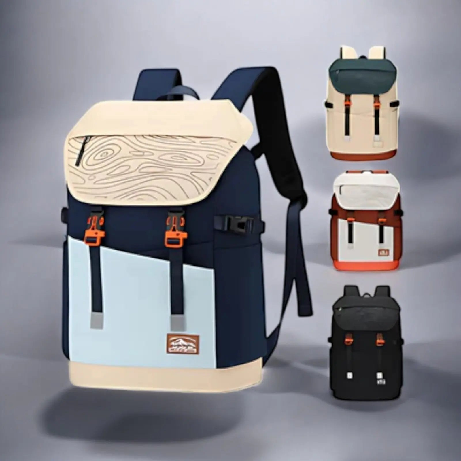 Sac à dos grande capacité Le voyageur pratik