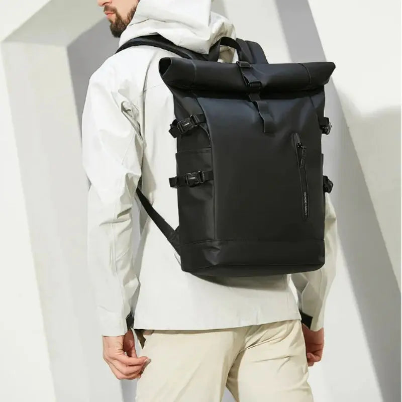 Sac à dos roll top impermeable Le voyageur pratik