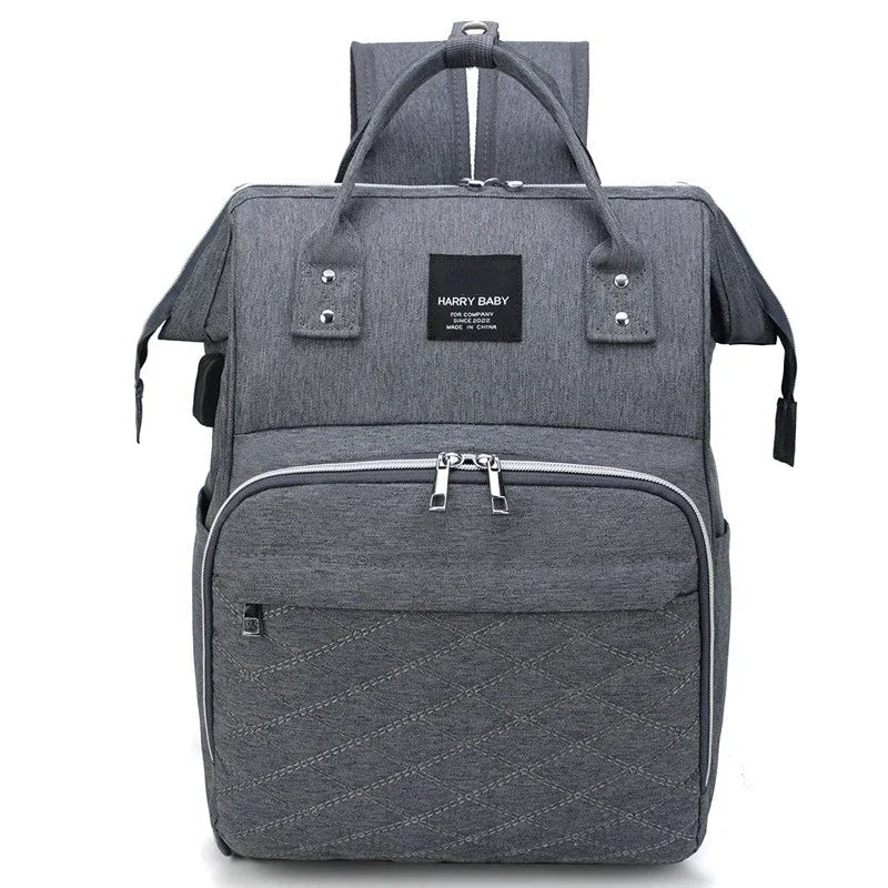 Mommy Diaper Bags Baby Stroller Hanging Bag Mother Large Capacity Nappy Backpacks with Changing Mat Convenient Baby Nursing Bags Le voyageur pratik
