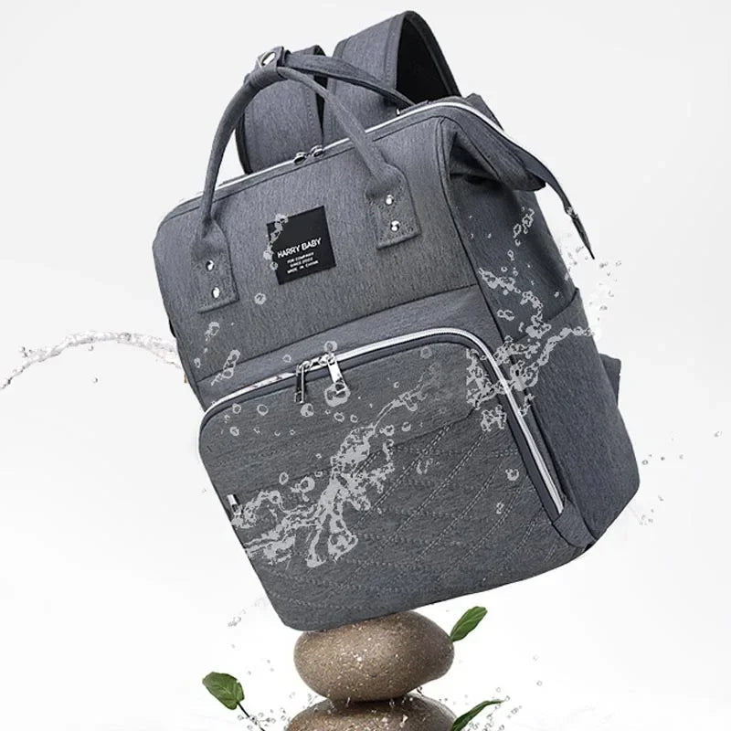 Mommy Diaper Bags Baby Stroller Hanging Bag Mother Large Capacity Nappy Backpacks with Changing Mat Convenient Baby Nursing Bags Le voyageur pratik