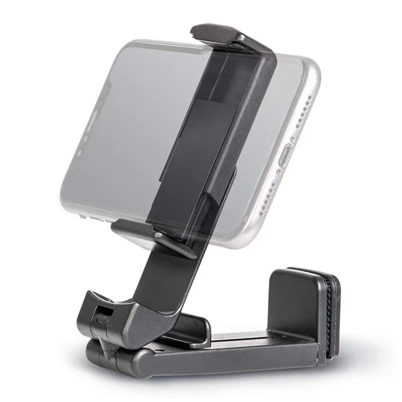 Support de téléphone pour avion, Clip Portable de voyage, siège de Train, Support de bureau pliable pour iPhone Samsung Google Mi Le voyageur pratik