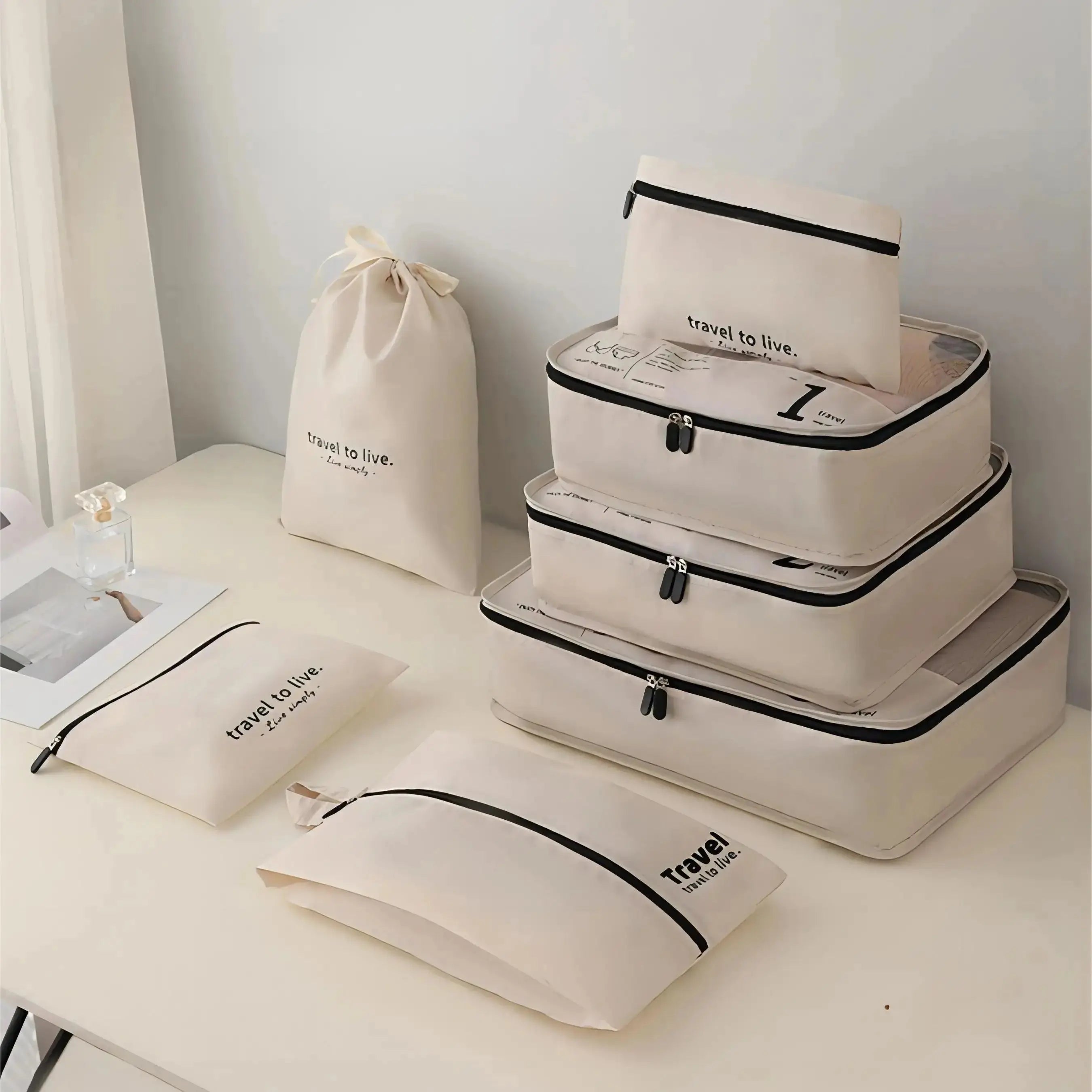 Set de rangement 7 pèces Le voyageur pratik