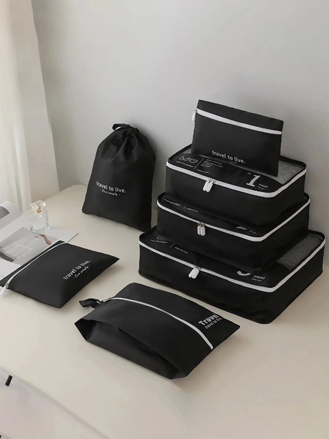 Set de rangement 7 pèces Le voyageur pratik