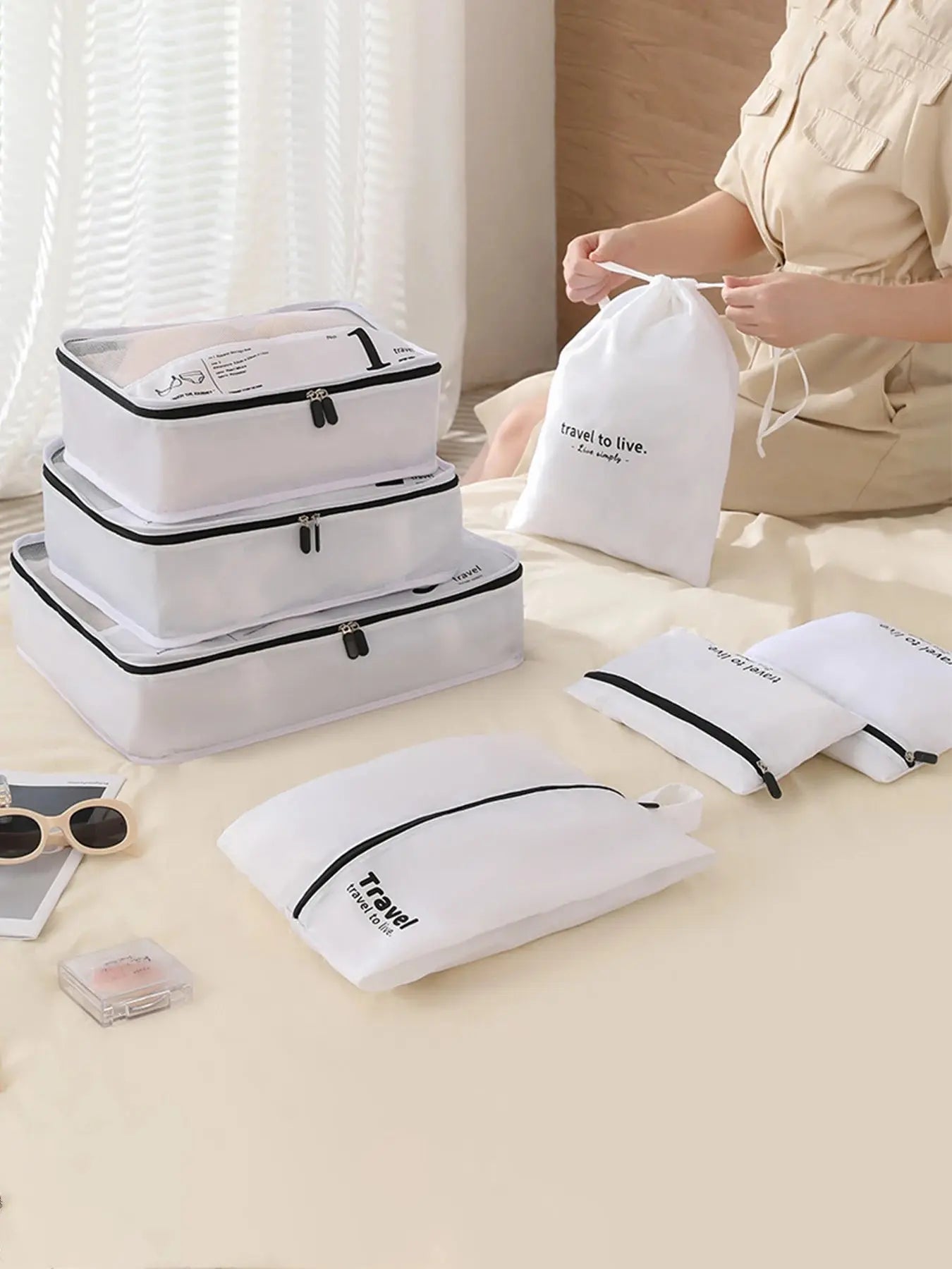 Set de rangement 7 pèces Le voyageur pratik