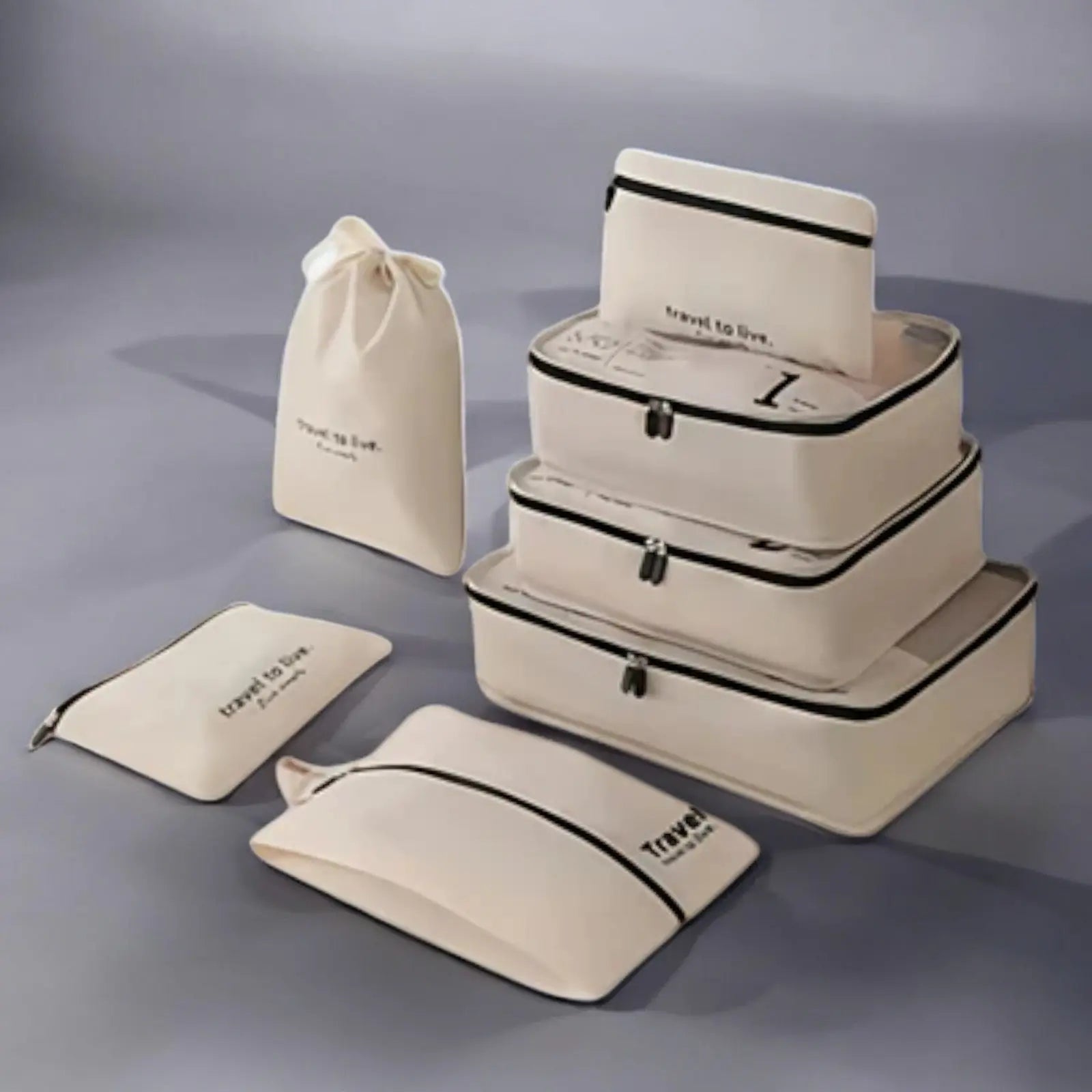 Set de rangement 7 pèces Le voyageur pratik