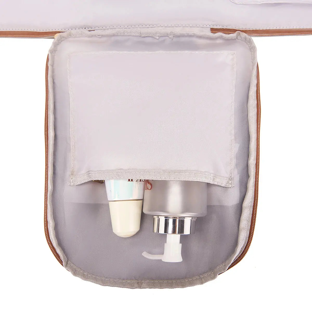 Simple and stylish printed foldable and expandable multifunctional travel bag Le voyageur pratik