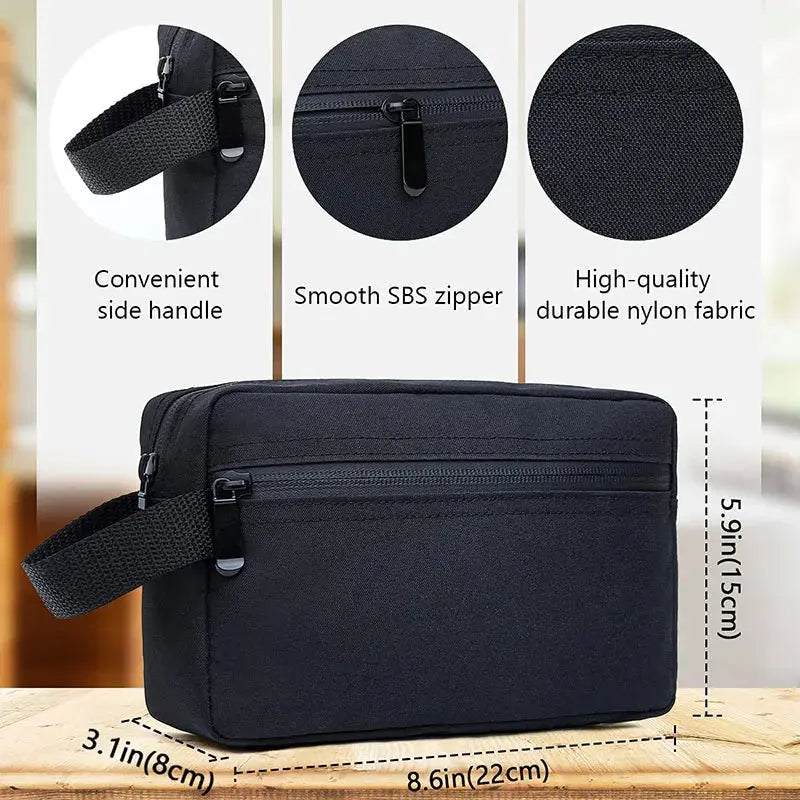 Travel Men's Toiletry Bag Large Capacity Waterproof Portable Travel Necessaire Case Cosmetic Bag for Men Women Beauty Wash Pouch Le voyageur pratik