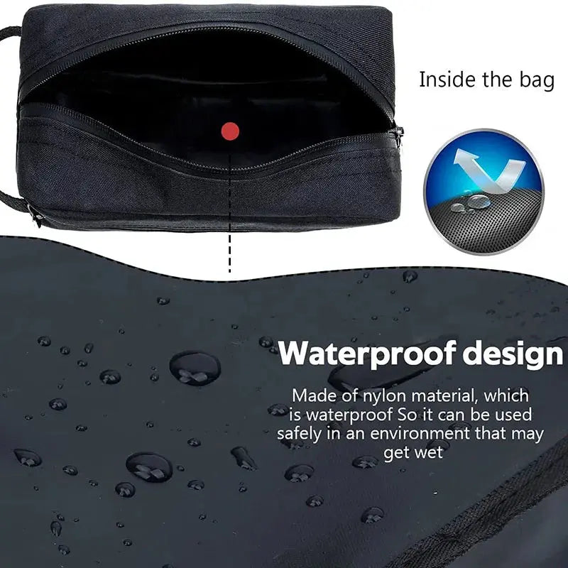 Travel Men's Toiletry Bag Large Capacity Waterproof Portable Travel Necessaire Case Cosmetic Bag for Men Women Beauty Wash Pouch Le voyageur pratik