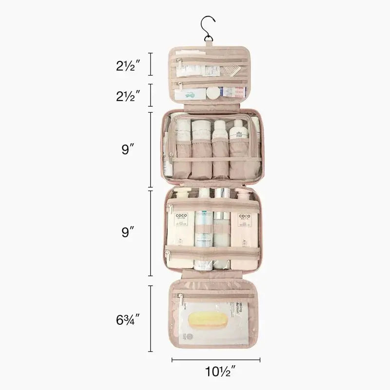 Trousse de toilette dépliable Le voyageur pratik