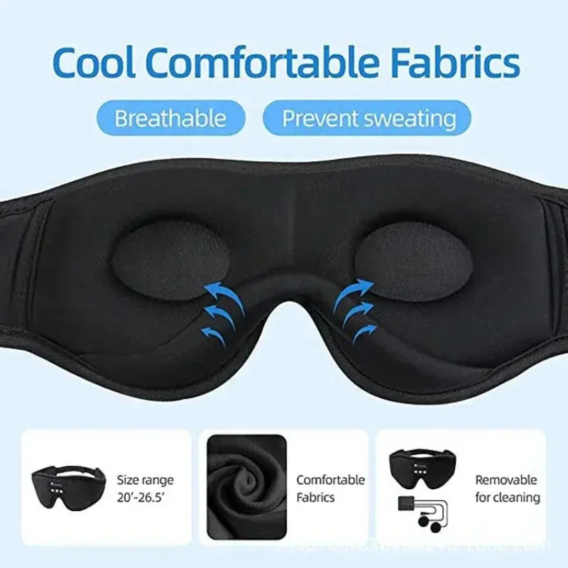 Masque sommeil Bluetooth Le voyageur pratik