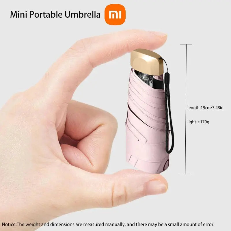 Mini Parapluie Pliant Ultraléger ,  Protection UV. Le voyageur pratik