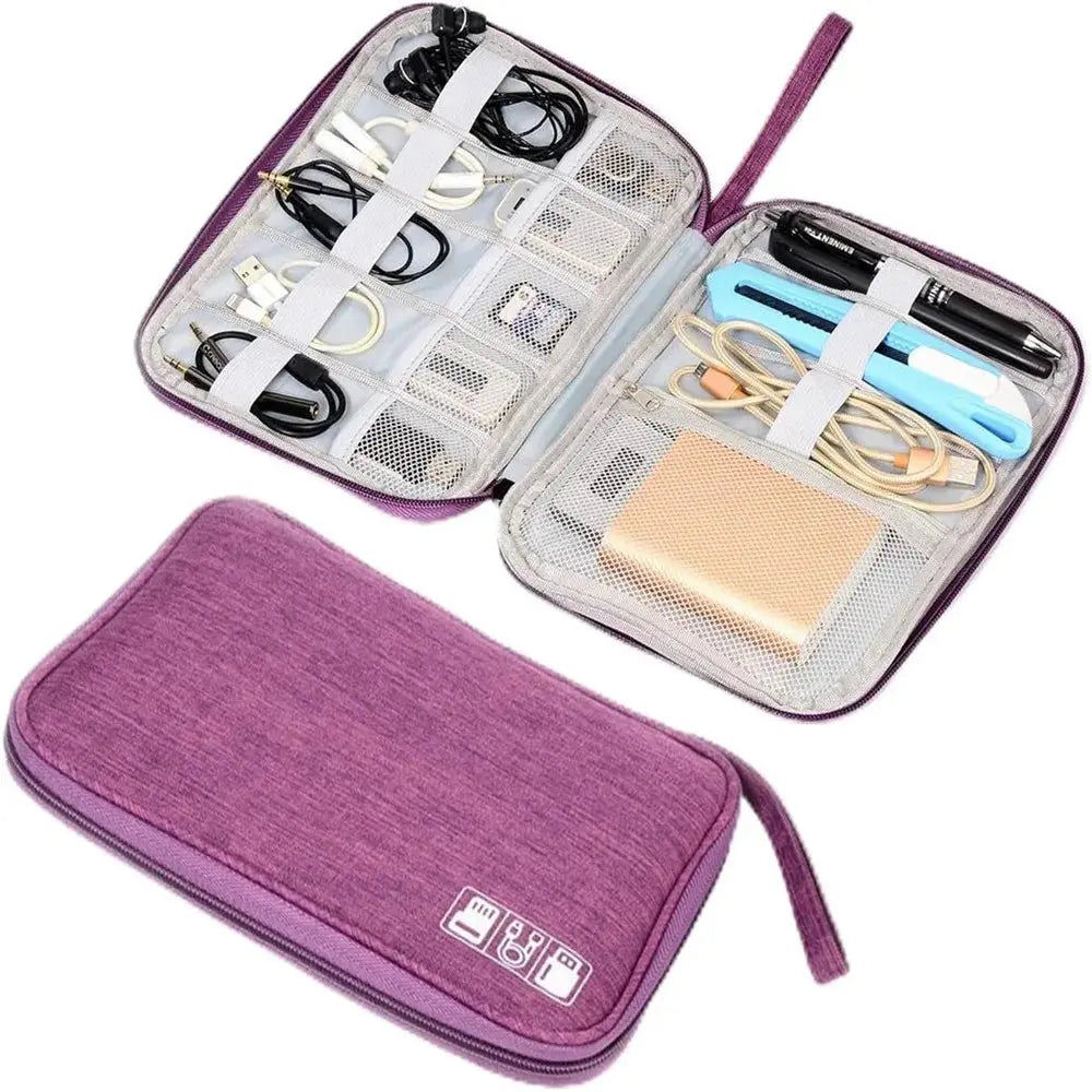 Pochette organiseur câble. Le voyageur pratik