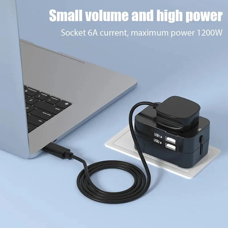 Prise multi plug universelle de voyage Le voyageur pratik