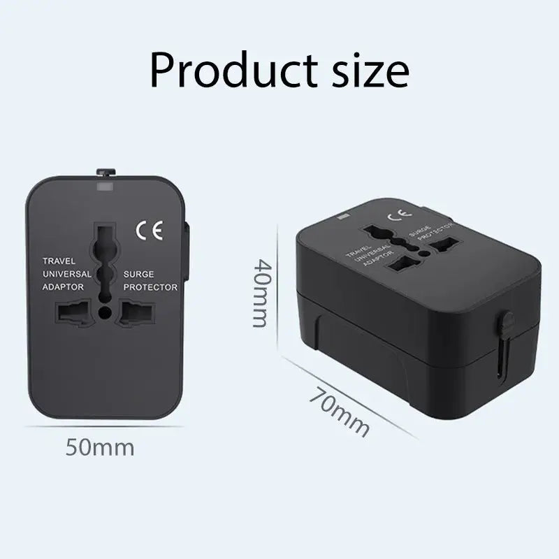 Prise multi plug universelle de voyage Le voyageur pratik